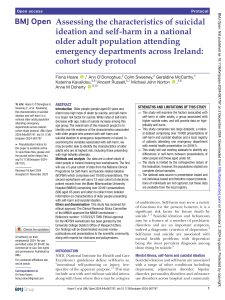 Older Adult Suicide Study Protocol